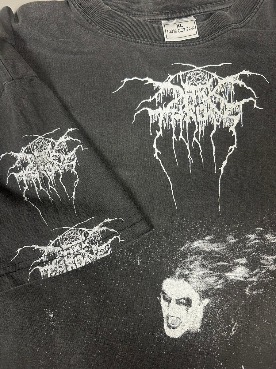 Vintage 1999 Darkthrone Blaze Northern Sky T-Shirt Longsleeve