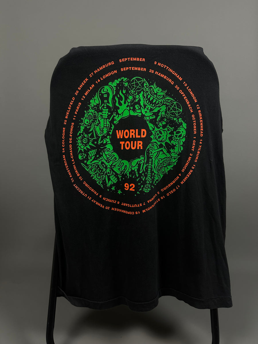 White Zombie 1992 Get Up And Kill Vintage T-Shirt