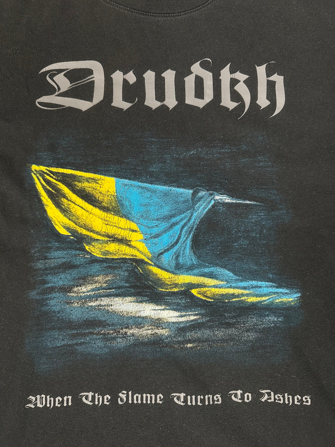 Vintage 2006 Drudkh Flames Turns To Ashes T-Shirt