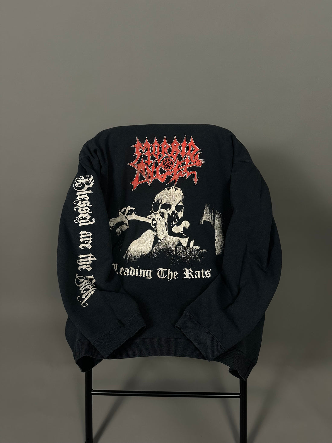 Vintage 1991 Morbid Angel Leading The Rats Sweater