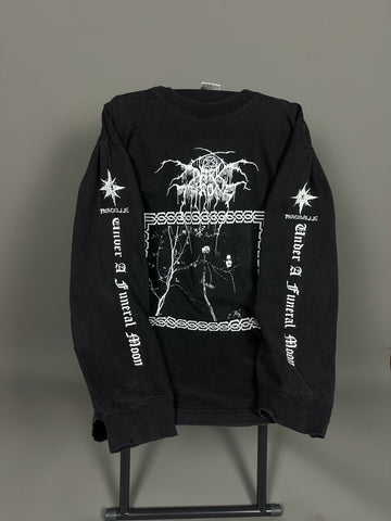 Vintage 1997 Darkthrone Under A Funeral Moon Longsleeve