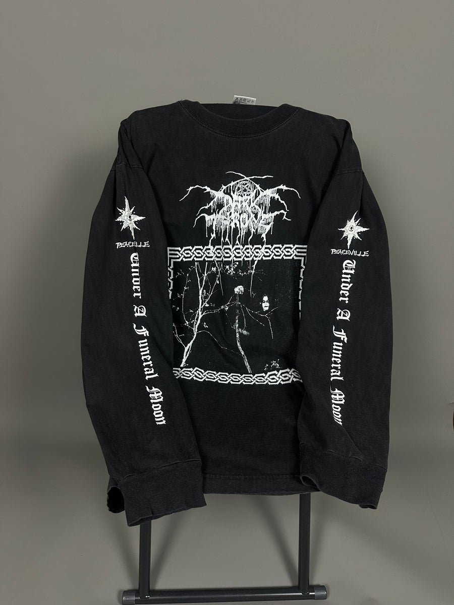 Vintage 1997 Darkthrone Under A Funeral Moon Longsleeve