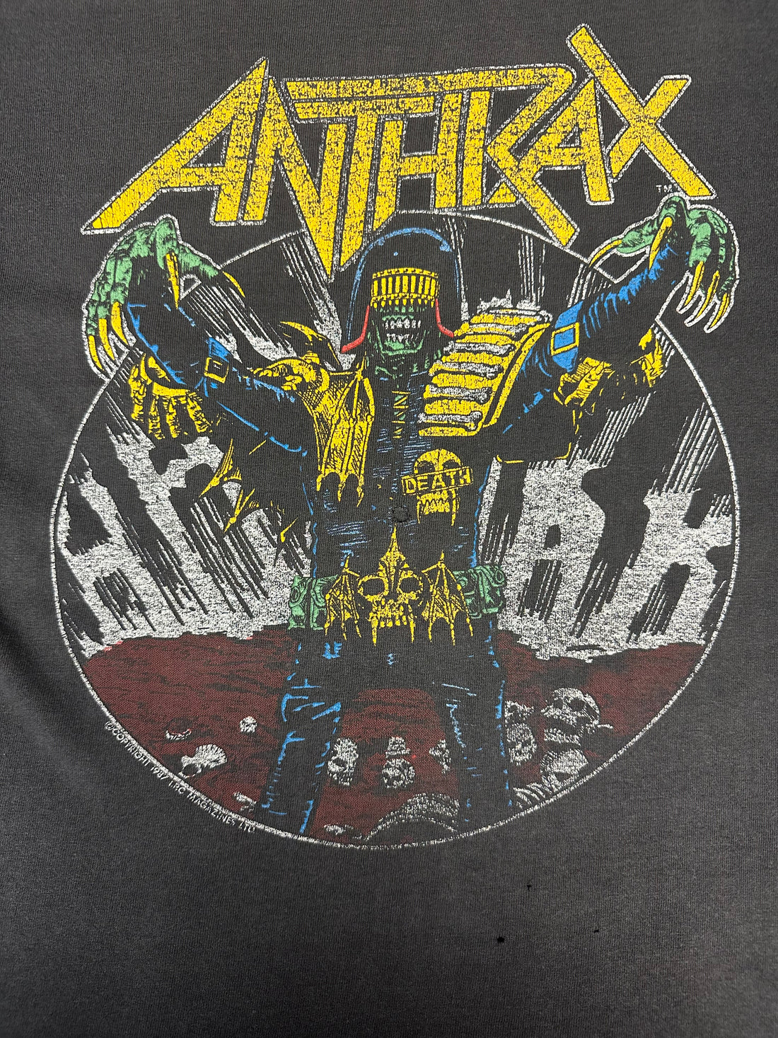 Vintage 1987 Anthrax Among The Living T-Shirt