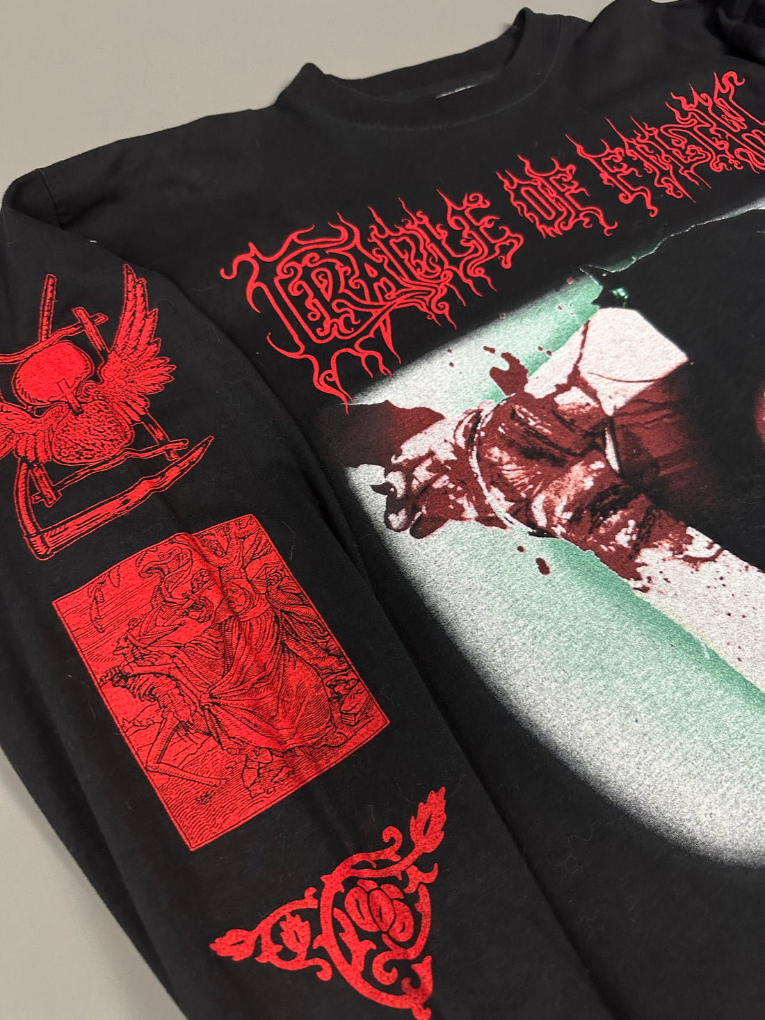 Vintage 1998 Cradle Of Filth Cruelty Priest Longsleeve