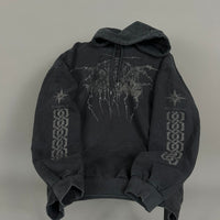 Vintage 1998 Darkthrone True Norwegian Black Metal Hoodie