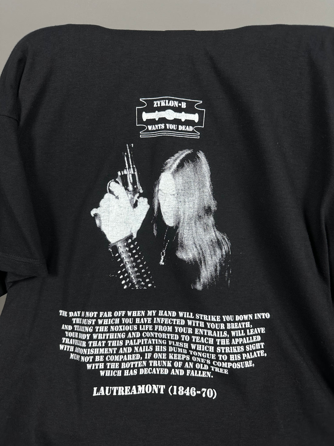 Vintage 1995 Zyklon-B Wants You Dead T-Shirt