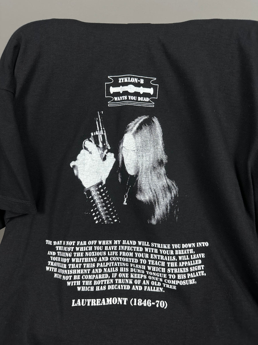 Vintage 1995 Zyklon-B Wants You Dead T-Shirt