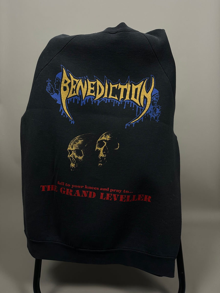 Benediction 1991 The Grand Leveller Vintage Sweater