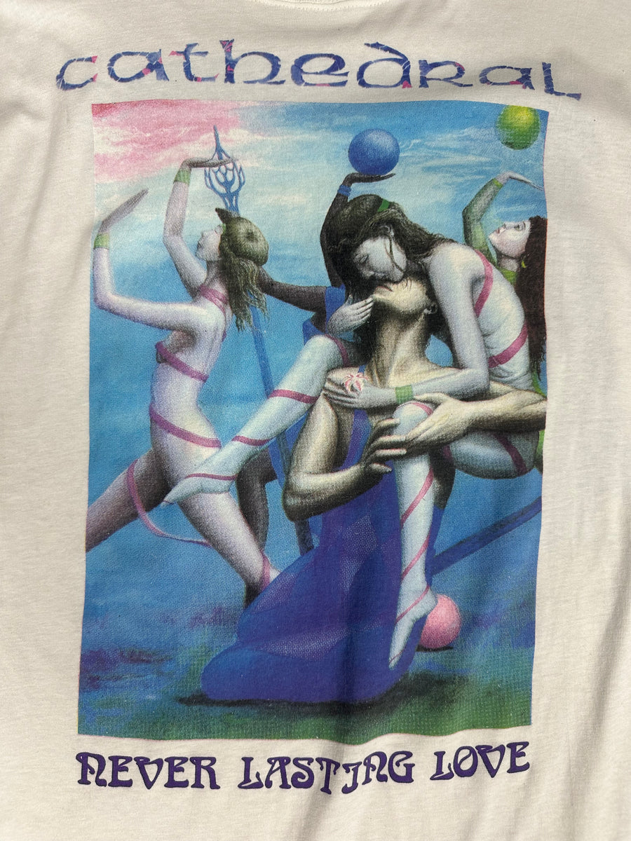 Vintage 1990 Cathedral Never Lasting Love Longsleeve
