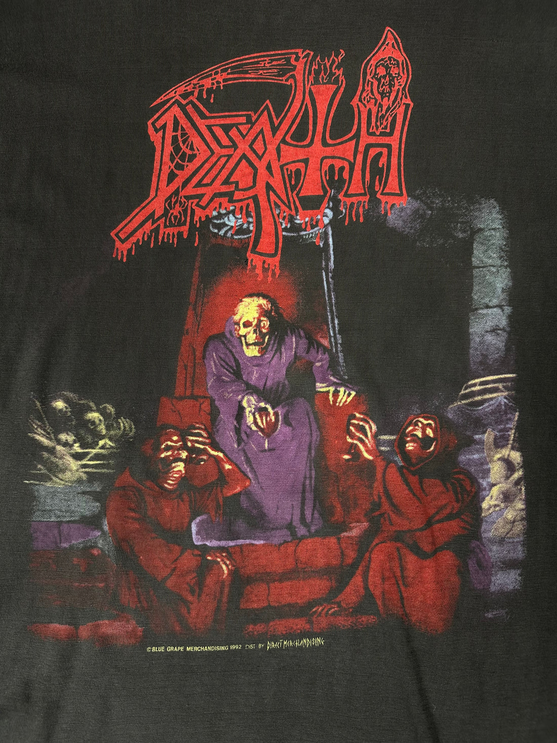Vintage 1992 Death Scream Bloody Gore T-Shirt