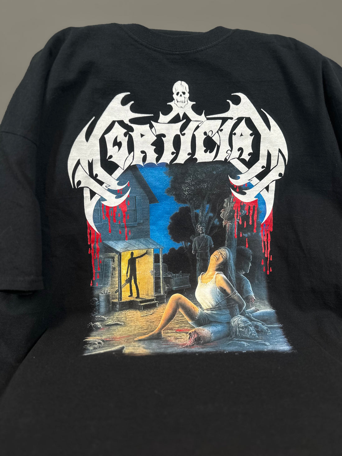 Vintage 2000s Mortician Chainsaw T-Shirt
