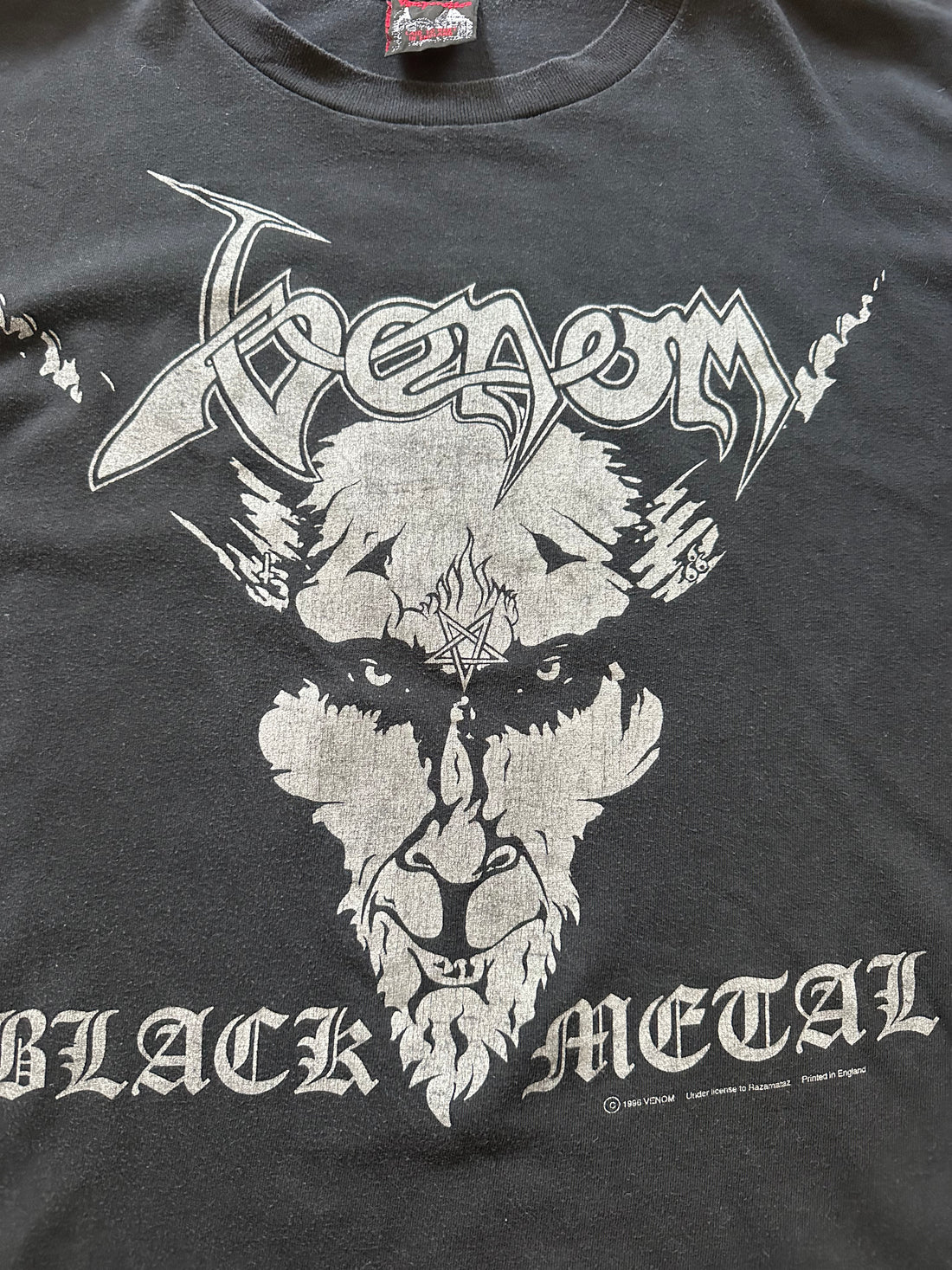 Vintage 1996 Venom Black Metal T-Shirt