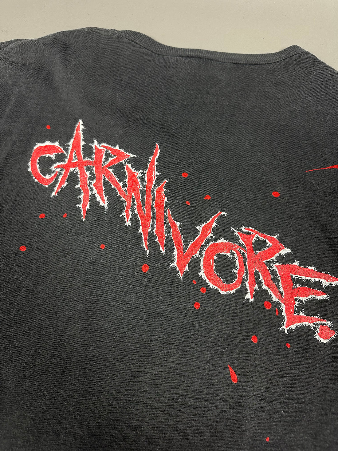 Carnivore 1985 Debut Album Vintage T-Shirt