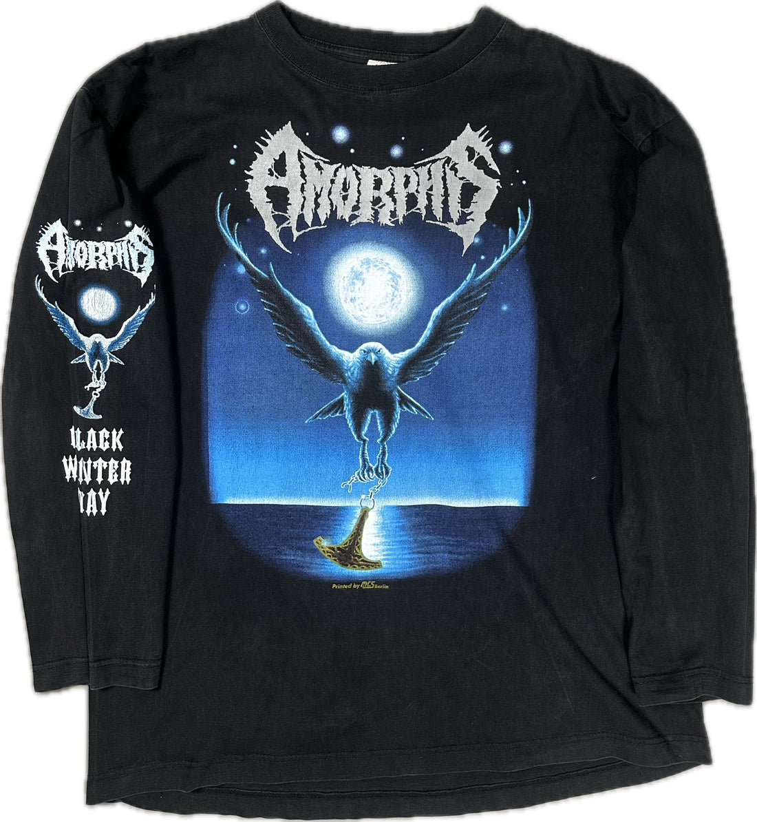 Vintage 1994 Amorphis Black Winter Day Longsleeve