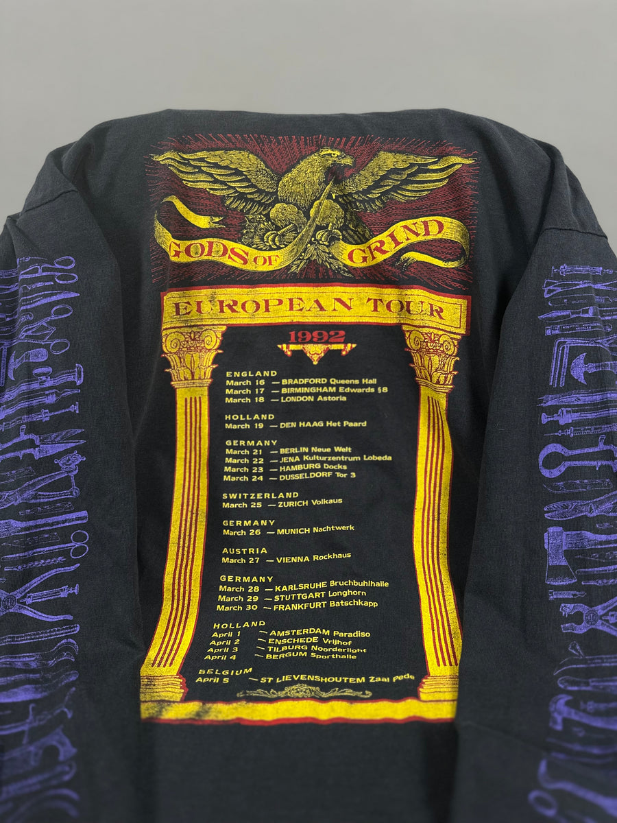 Vintage 1992 Carcass European Tour Longsleeve