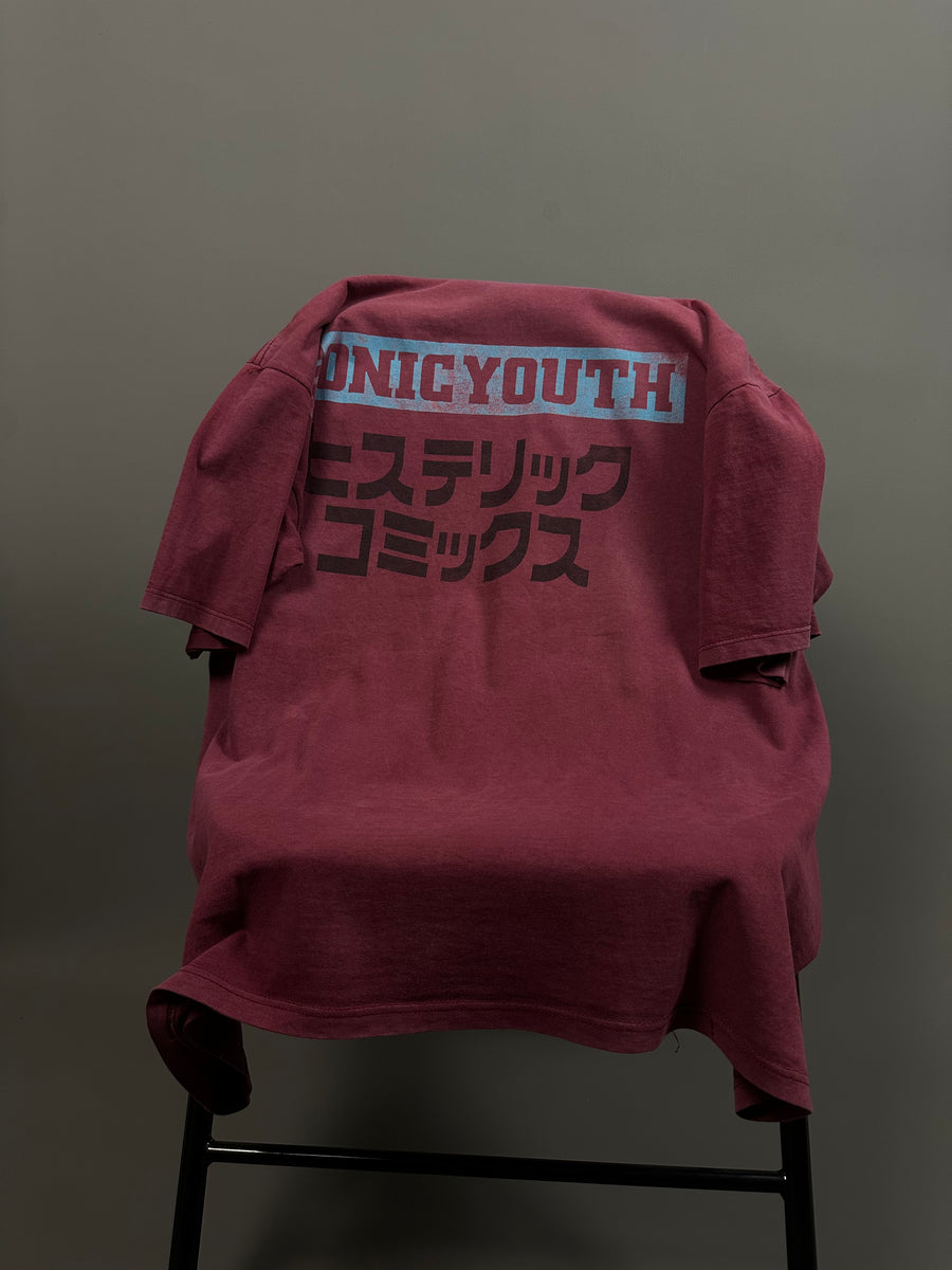 Sonic Youth 1990 Vintage Japanese Tour T-Shirt