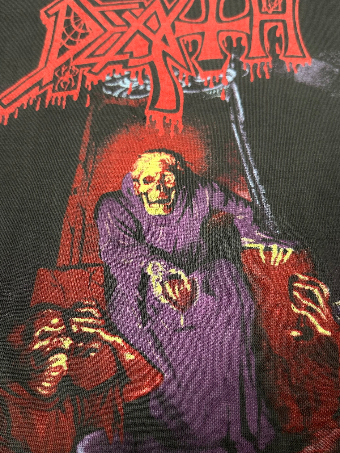 Vintage 1992 Death Scream Bloody Gore T-Shirt