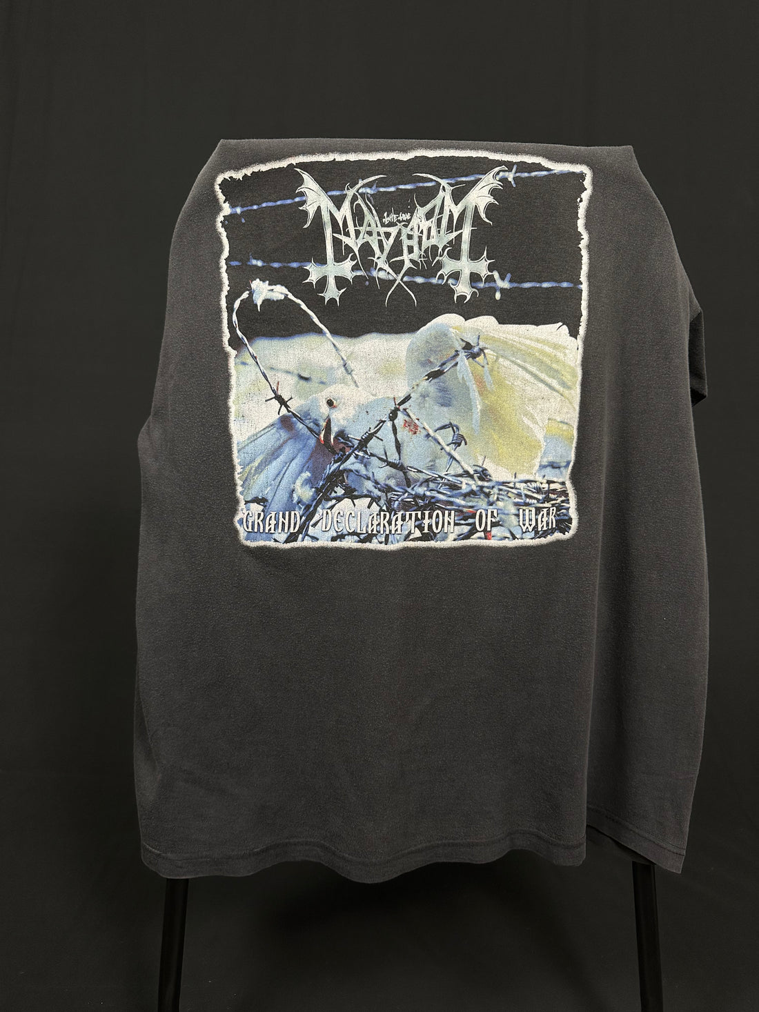 Vintage 2001 Mayhem Declaration Of War T-Shirt