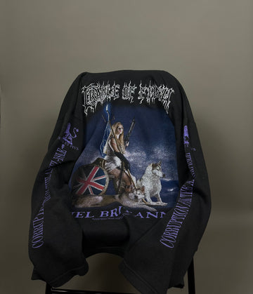 Cradle of Filth 1997 Cruel Britannica Vintage Sweatshirt