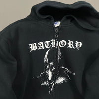 Bathory 2009 Goat Logo Black Mark Sweatshirt Zipper