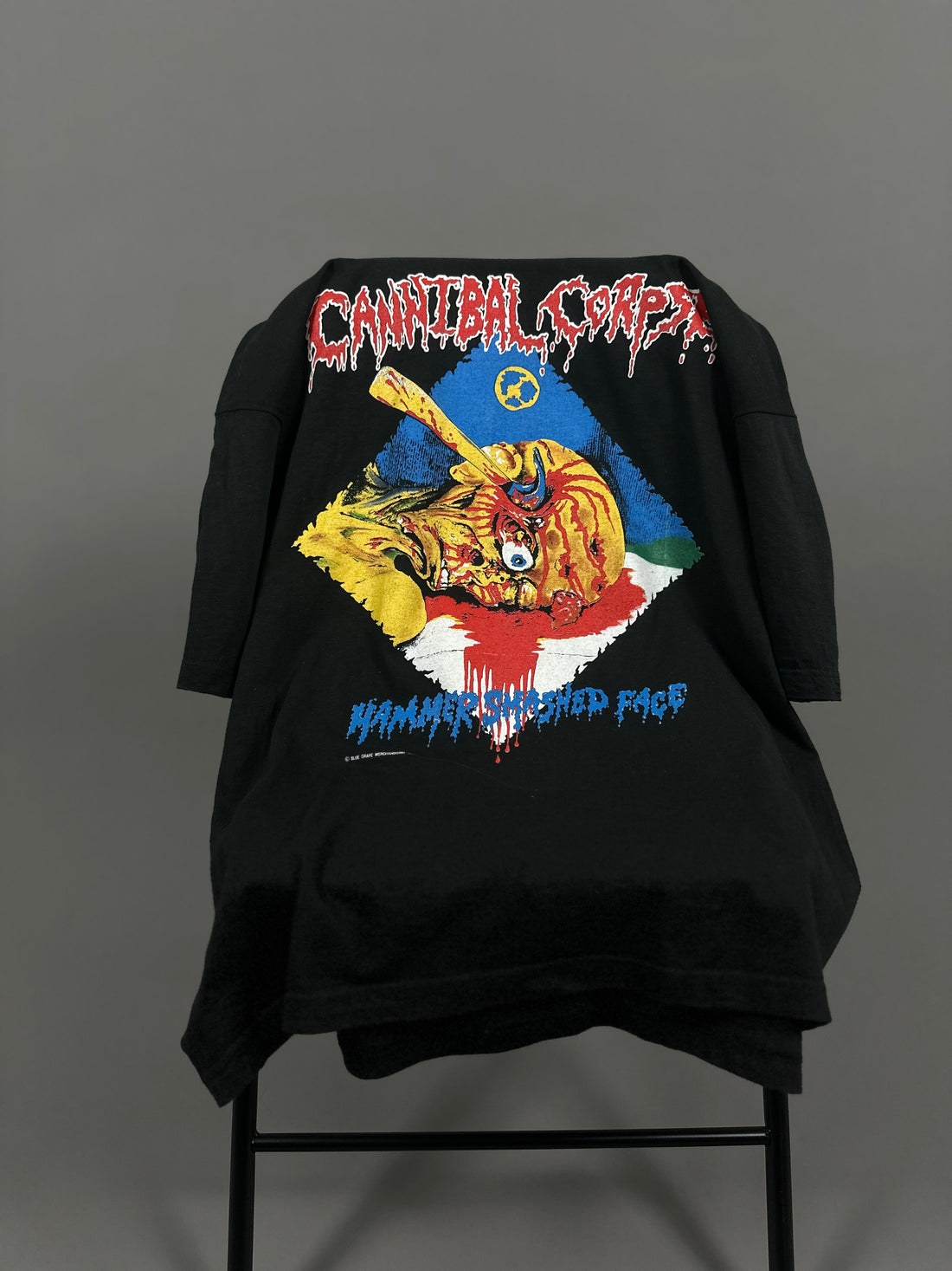 Vintage 1993 Cannibal Corpse Hammer Smashed Face T-Shirt