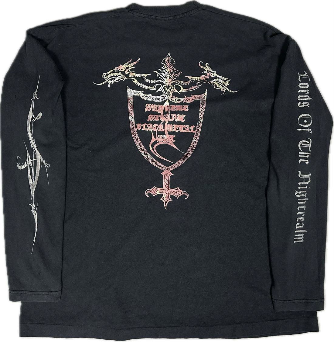 Vintage 1998 Setherial Lords Of The Night Realm Longsleeve