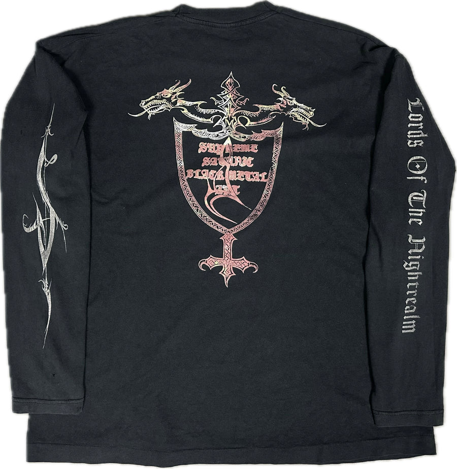 Vintage 1998 Setherial Lords Of The Night Realm Longsleeve