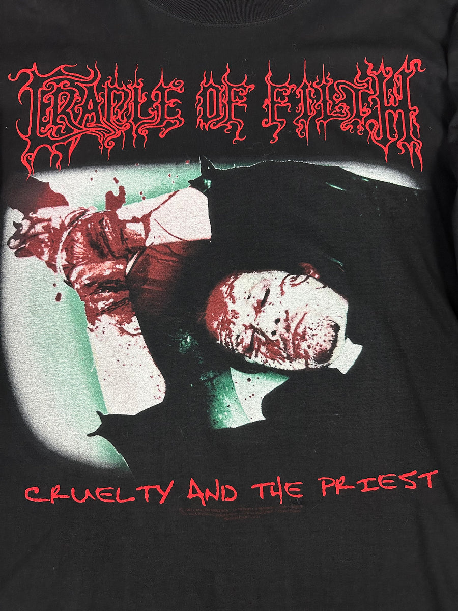 Vintage 1998 Cradle Of Filth Cruelty Priest Longsleeve