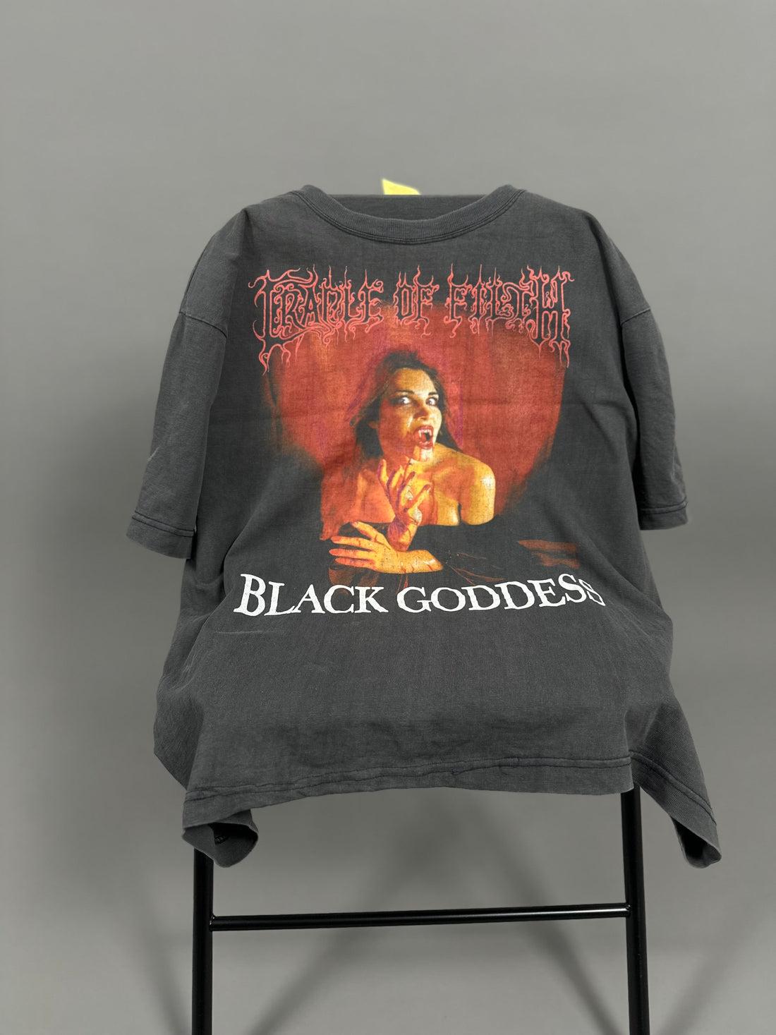 Vintage 1994 Cradle of Filth Black Goddess T-Shirt