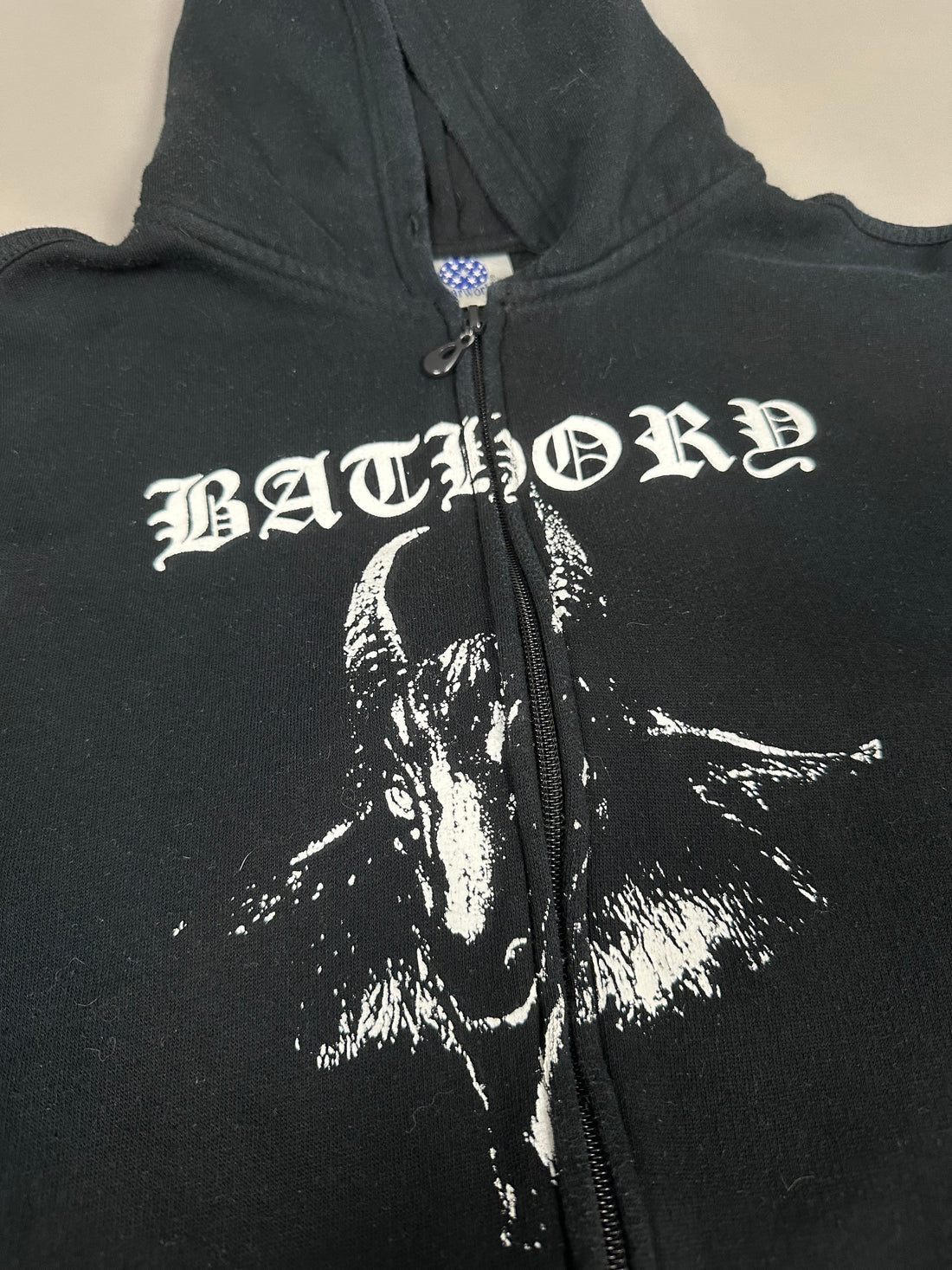 Bathory 2009 Goat Logo Black Mark Sweatshirt Zipper