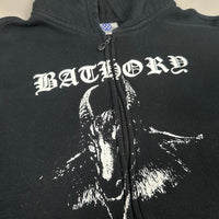 Bathory 2009 Goat Logo Black Mark Sweatshirt Zipper