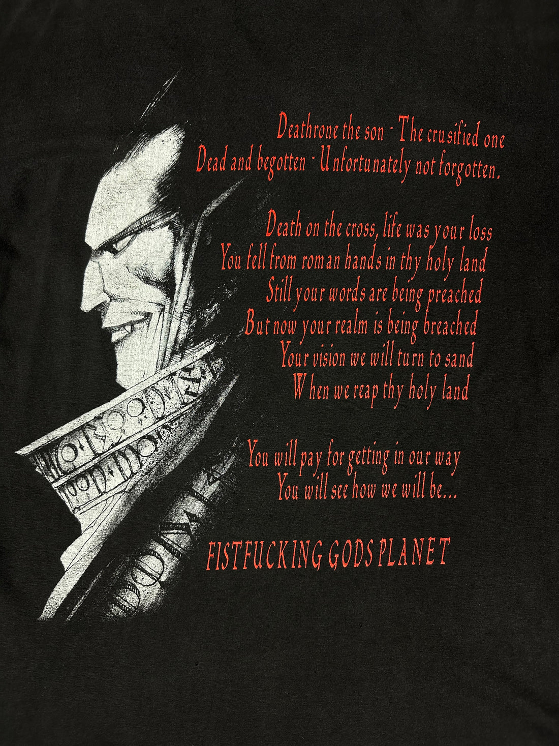 Marduk 1999 Gods Planet Vintage T-Shirt