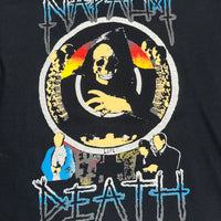 Vintage 1991 Napalm Death Grind Tour T-Shirt
