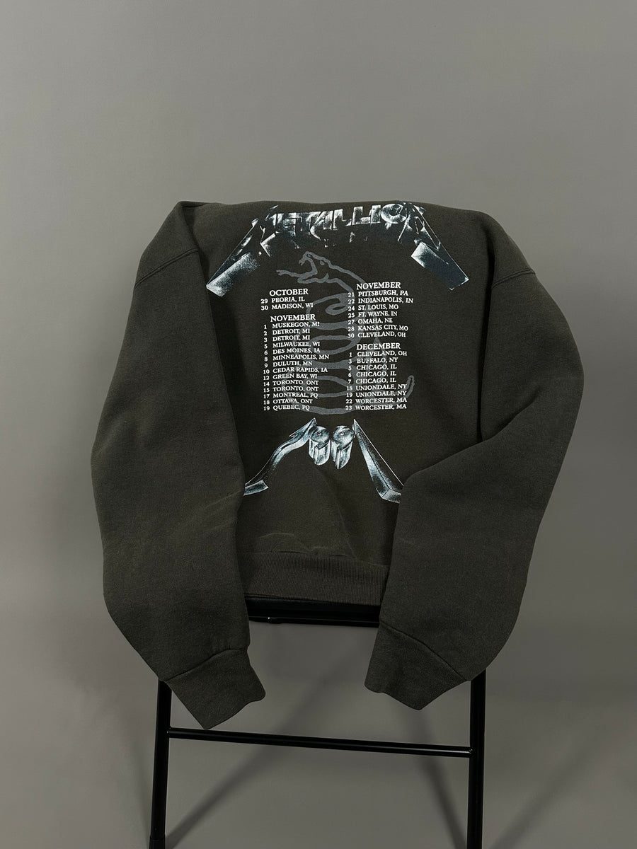 Vintage 1991 Metallica Tour Sweater