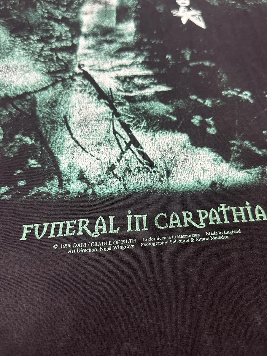 Vintage 1996 Cradle of Filth Funeral Carpathia Longsleeve