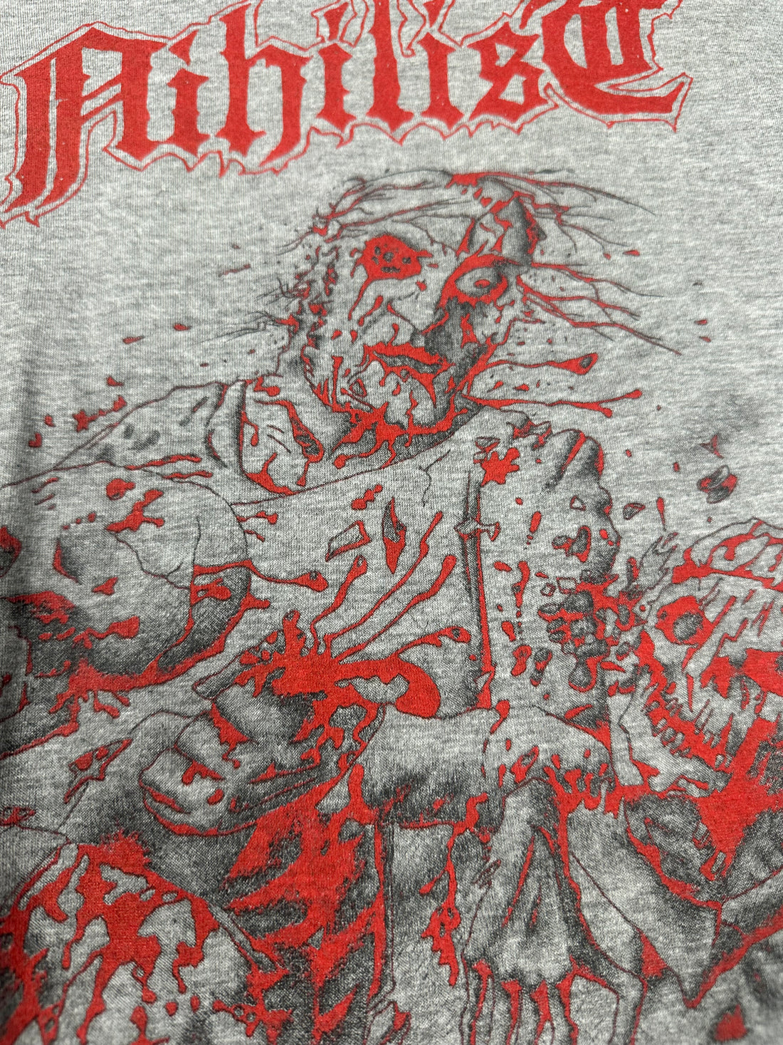 Vintage 2000s Nihilist Death Metal T-Shirt