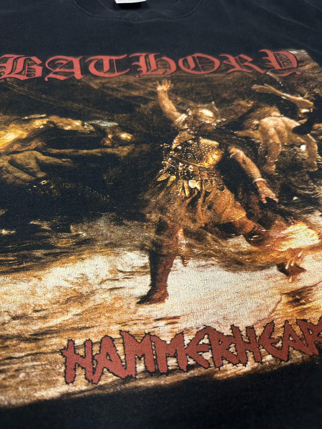 Vintage 2000s Bathory Hammerheart Longsleeve