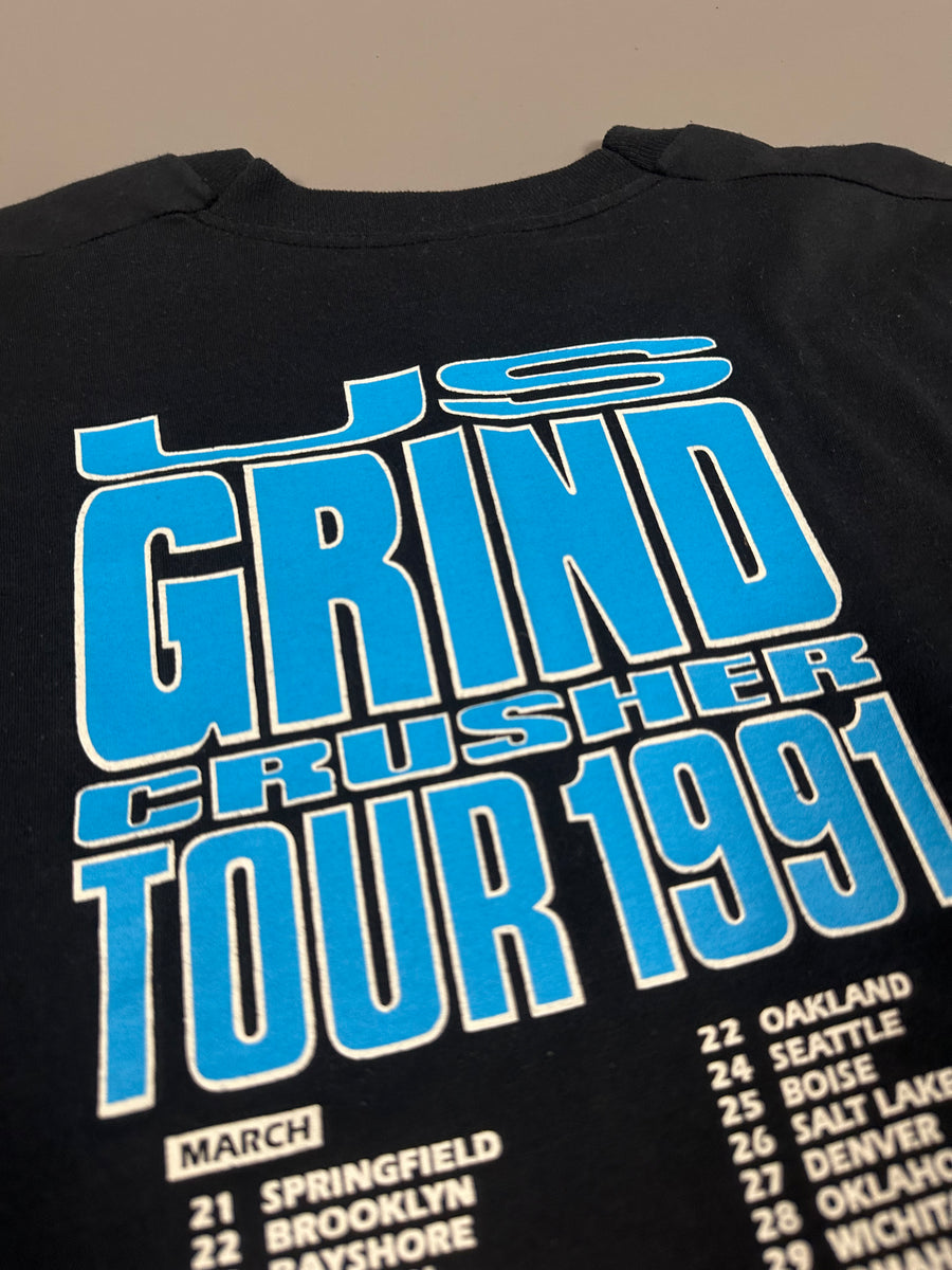 Vintage 1991 Napalm Death Grind Tour T-Shirt