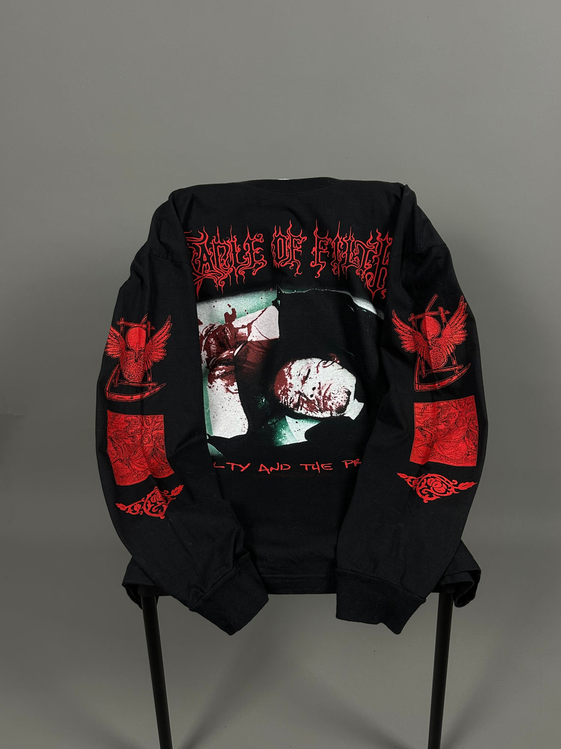 Vintage 1998 Cradle Of Filth Cruelty Priest Longsleeve