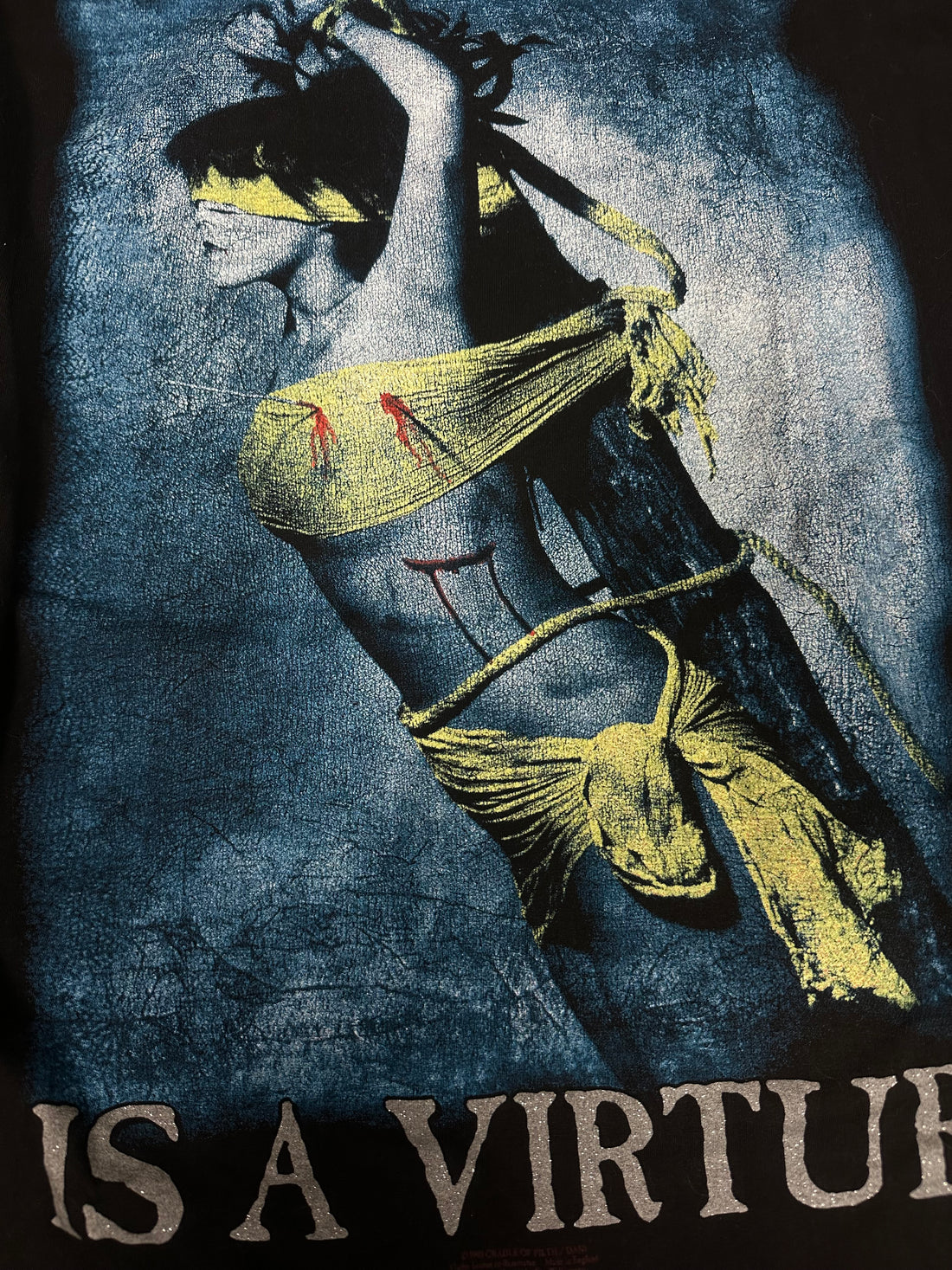 Vintage 1998 Cradle of Filth Decadence Longsleeve