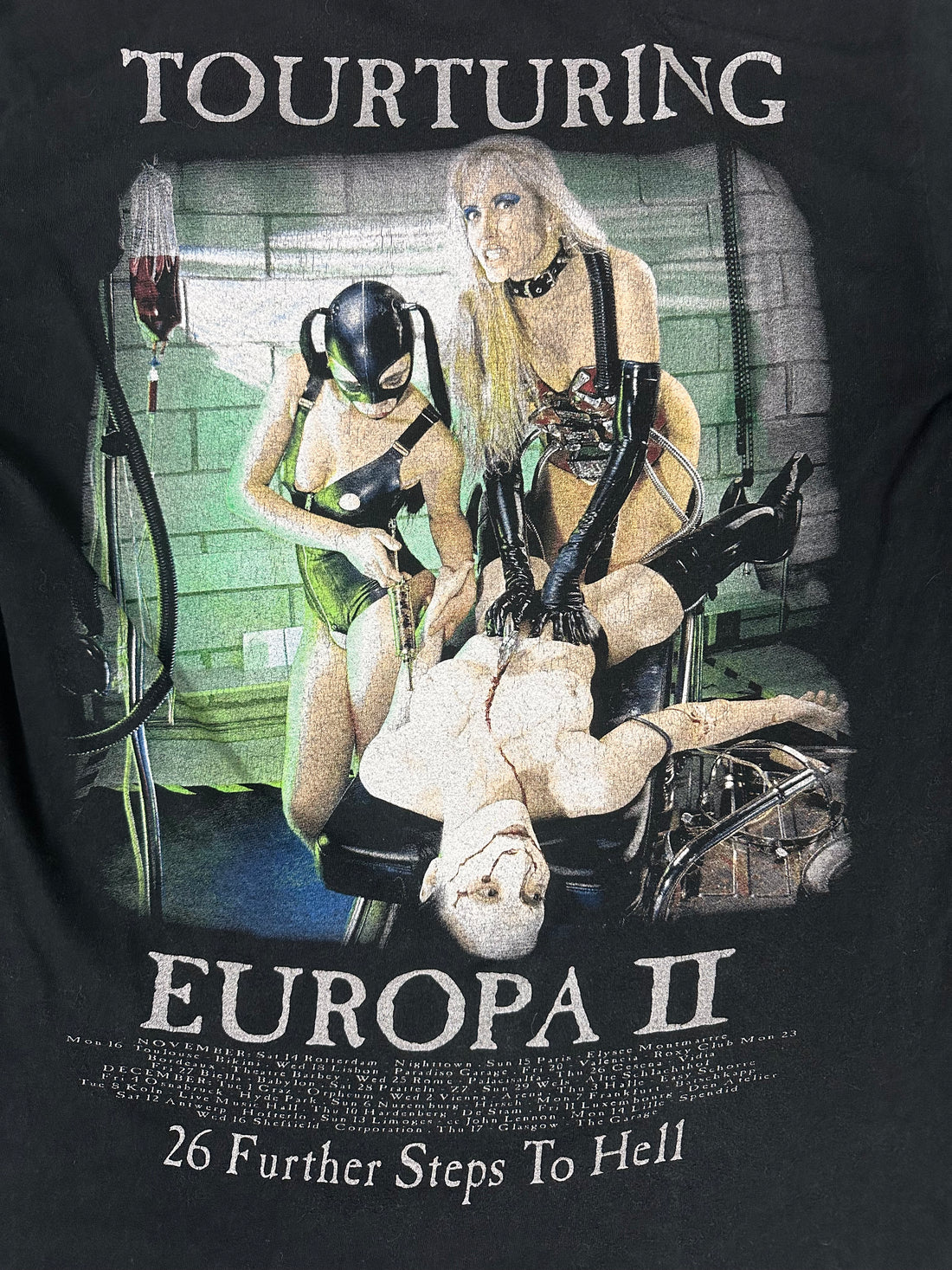 Vintage 1998 Cradle of Filth Experimental T-Shirt