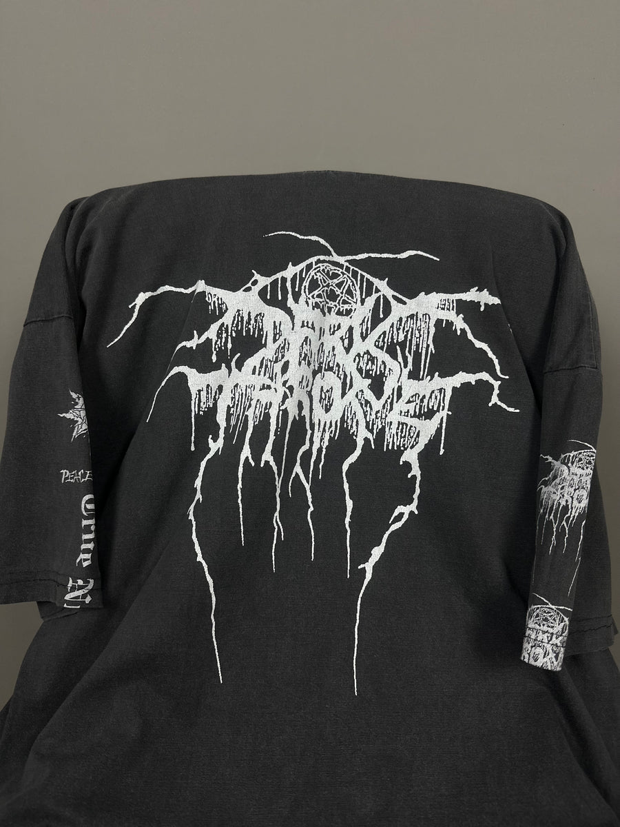 Vintage 1999 Darkthrone Blaze Northern Sky T-Shirt Longsleeve