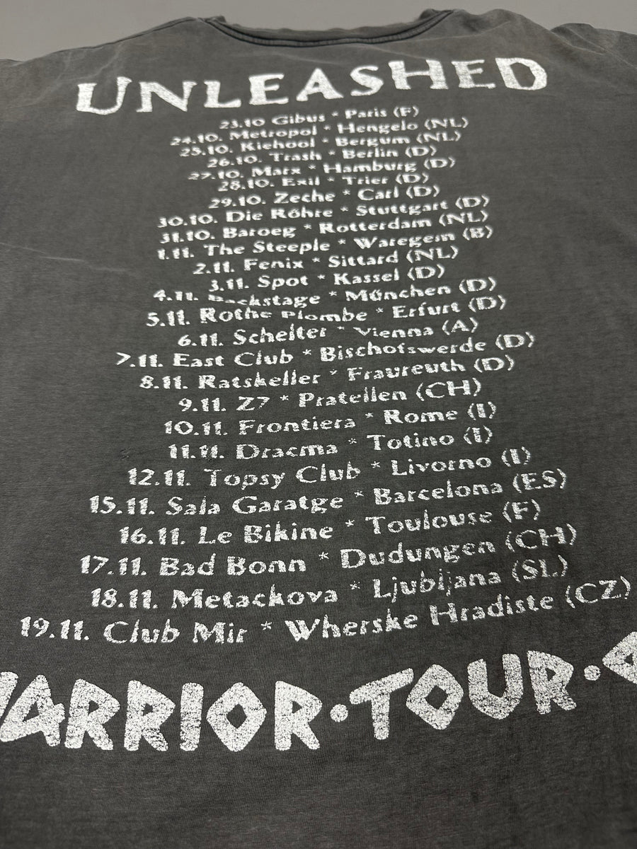 Vintage 1997 Unleashed Warrior Tour T-Shirt