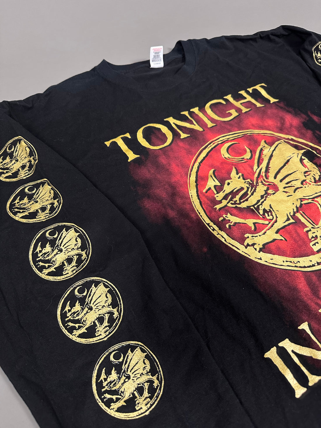 Vintage 2000s Cradle of Filth Tonight In Flames Longsleeve