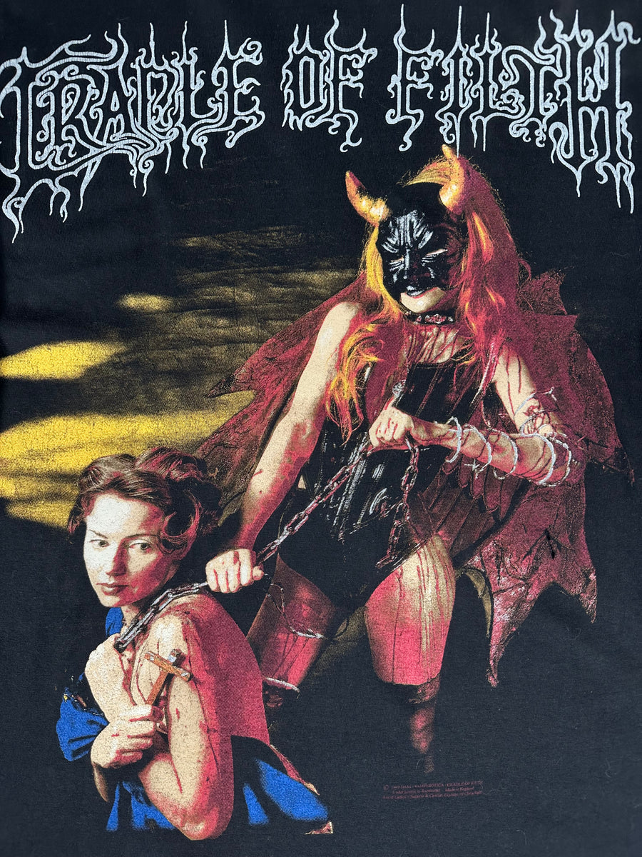 Vintage 1997 Cradle of Filth Ruin Of Europe Longsleeve