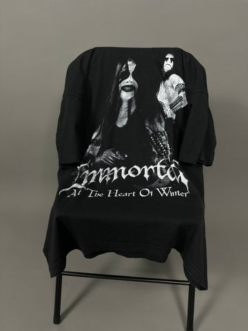 Vintage 1999 Immortal Heart Of Winter T-Shirt