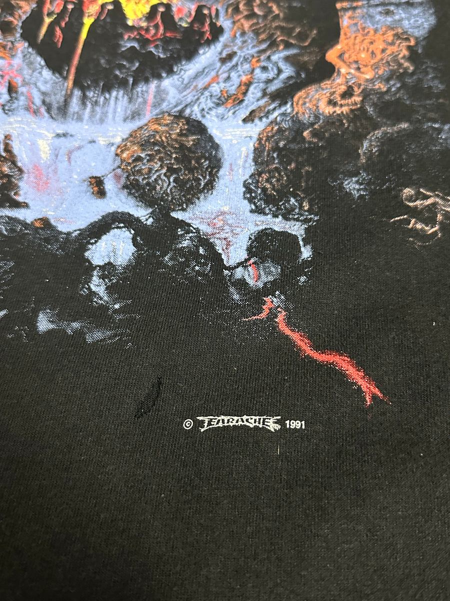 Vintage 1991 Entombed Clandestine Longsleeve