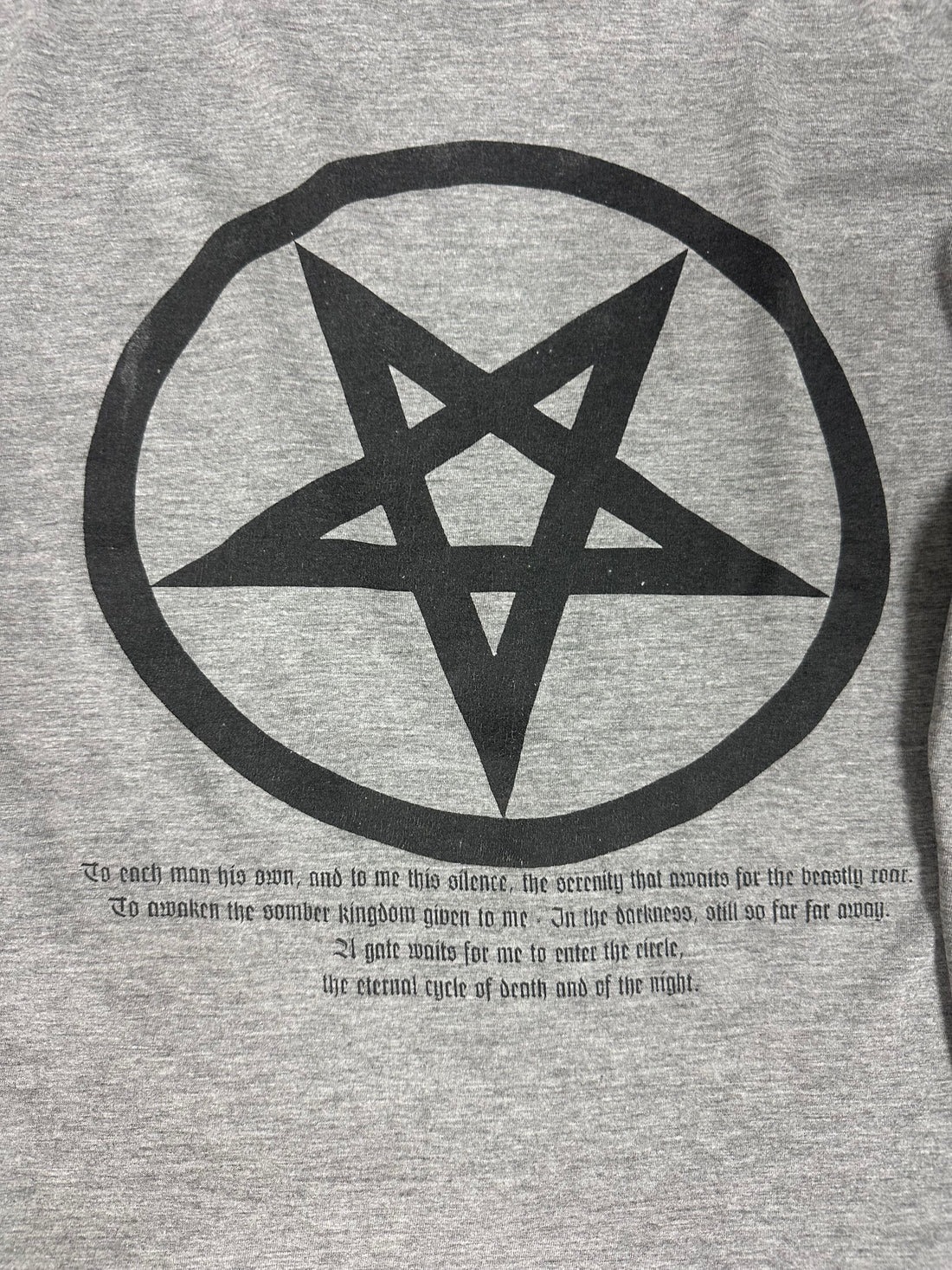 Vintage 2004 Satanic Warmaster Of The Night Longsleeve