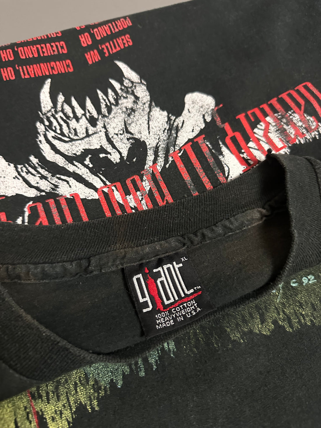 Vintage 1992 Danzig How The God Kills T-Shirt