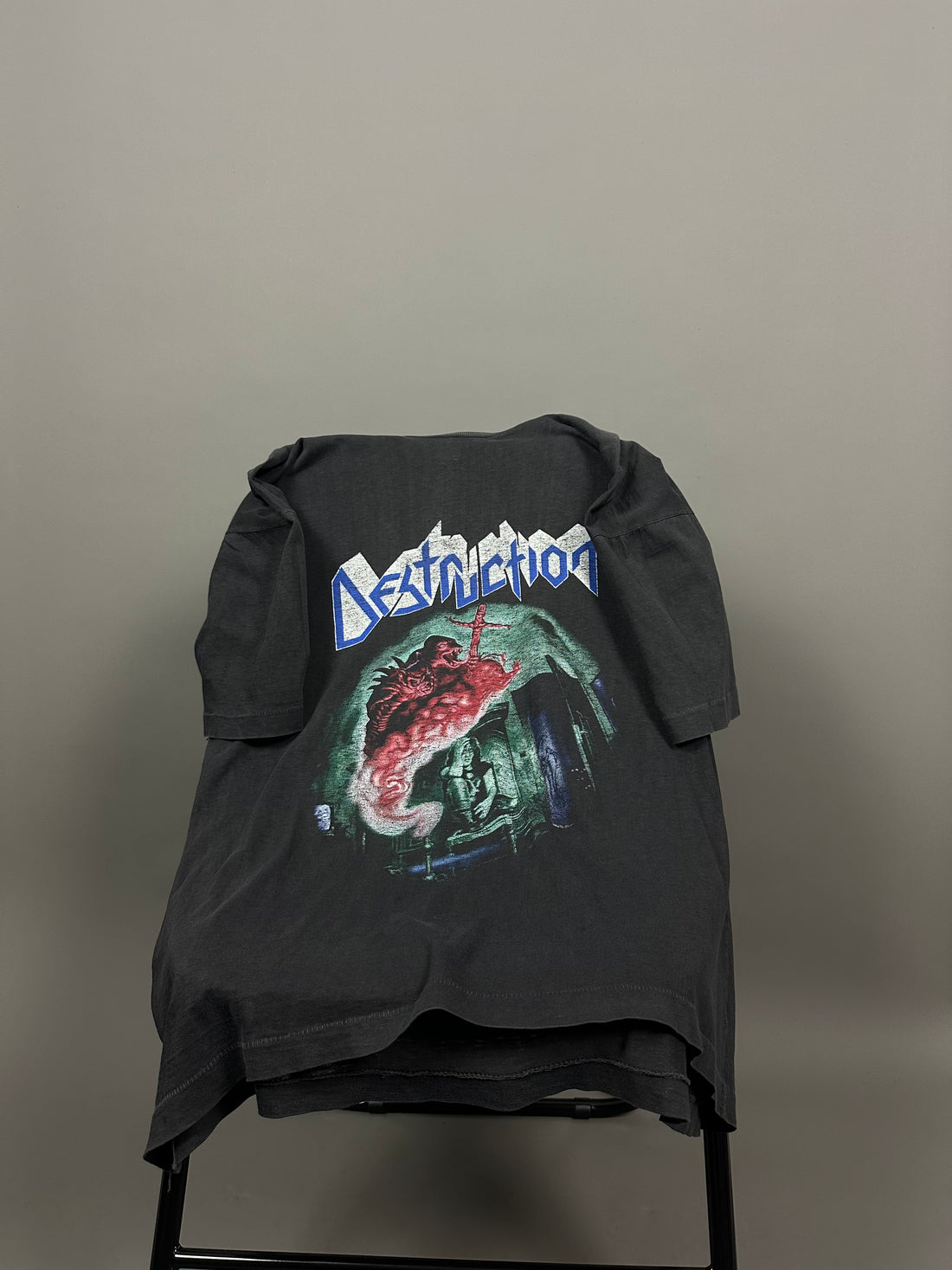 Destruction 1990 Cracked Brain Vintage T-Shirt